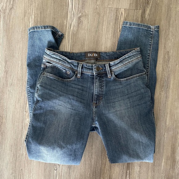 Duer Fireside Performance Denim Slim Fit Jeans - Picture 1 of 5